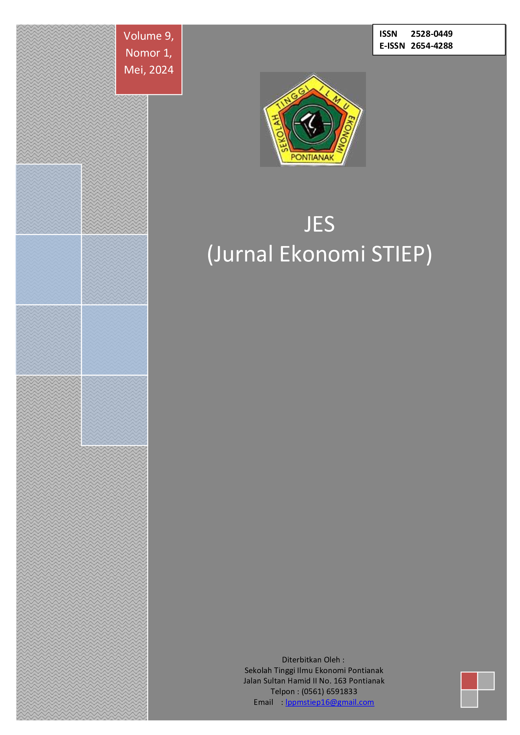 					View Vol. 9 No. 1 (2024): JES (Jurnal Ekonomi STIEP)
				